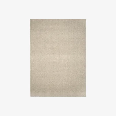 Nordic Nest Classic Collection Fjellmyr rug with overlock edging Natural beige 400x600 cm