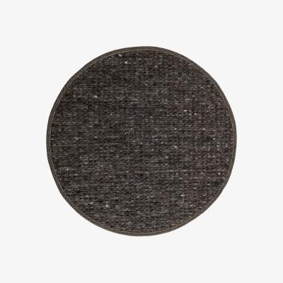 Nordic Nest Tisca Greenland Swift round rug Anthracite no. 83 Ø200 cm
