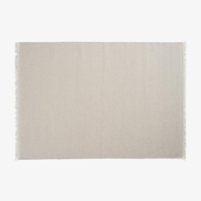 Nordic Nest Rainbow wool carpet 140x200 cm Sand