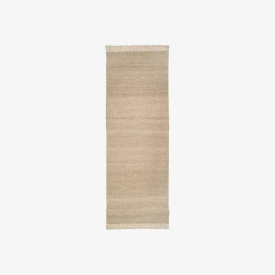 Nordic Nest Classic Collection Pure runner rug Natural beige 80x250 cm