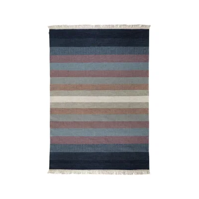 Nordic Nest Kateha Tofta wave rug Blue 170x240 cm