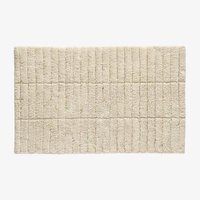 Nordic Nest Tiles bathroom rug 50x80 cm wheat