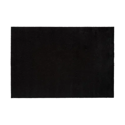 Nordic Nest tica copenhagen Unicolor hallway rug Black. 90x130 cm