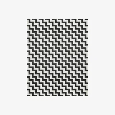 Nordic Nest Gunnel rug black large 150x200 cm