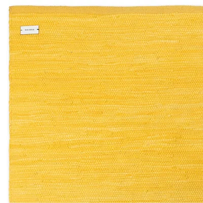 Nordic Nest Cotton rug 140x200 cm raincoat yellow (yellow)