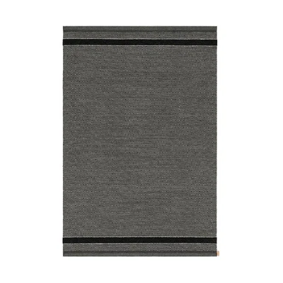 Nordic Nest Kasthall Goose Eye Anniversary rug Black velvet 160x240 cm