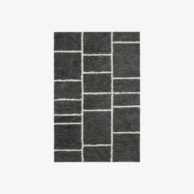 Nordic Nest Sita wool carpet 280x370 cm grey melange-white