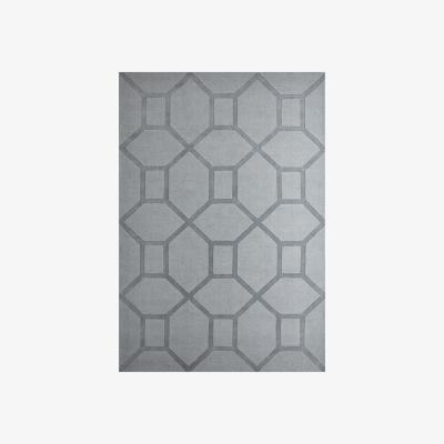 Nordic Nest Wool Entrance rug 180x270 cm Misty Sky