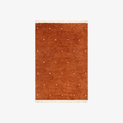 Nordic Nest Ravi rug 177x266 cm Orange-off white