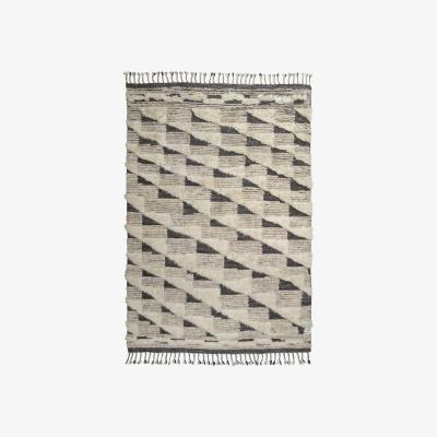 Nordic Nest Marrakesh wool carpet 250x350 cm Ivory-charcoal