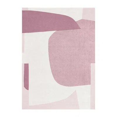 Nordic Nest Layered Cloudberry wool rug 300x400 cm