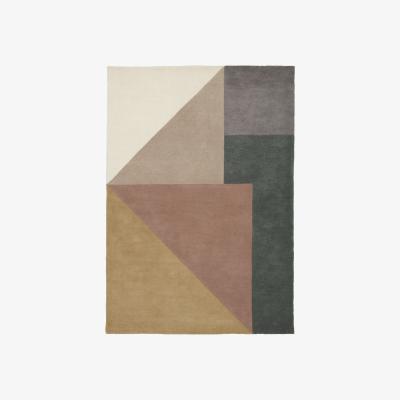 Nordic Nest Arguto wool carpet 250x350 cm rose