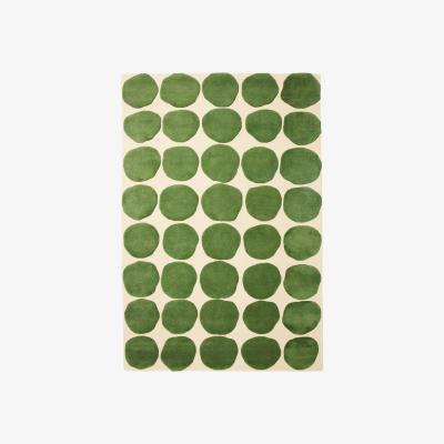 Nordic Nest Chhatwal & Jonsson Dots rug Khaki-cactus green 180x270 cm