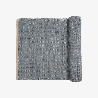 Nordic Nest Magda cotton rug 70x140 cm flint stone blue