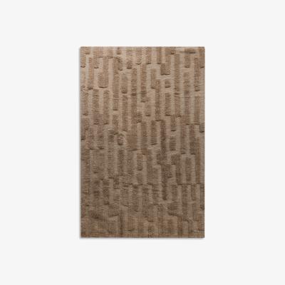 Nordic Nest Tinted Bielke wool rug 300x400 cm Dark beige