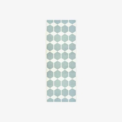 Nordic Nest Anna rug aqua 70x260 cm