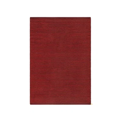Nordic Nest Kasthall String rug Cranberry red 200x300 cm