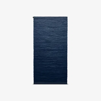 Nordic Nest Cotton rug 75x200 cm Blueberry
