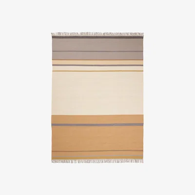 Nordic Nest Linie Design Metallum rug 140x200 cm Mustard