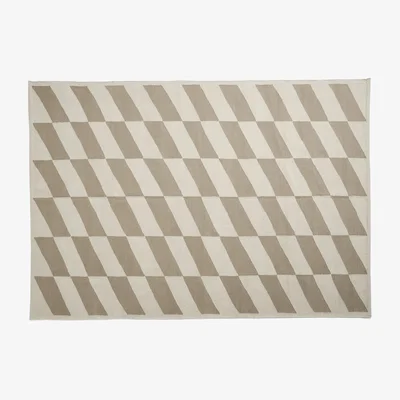 Nordic Nest HAY Shift Kelim rug 170x240 cm Beige