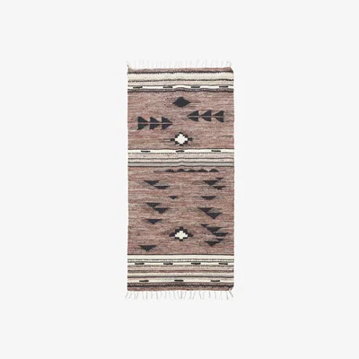 Nordic Nest Tribe wool rug 90x200 cm