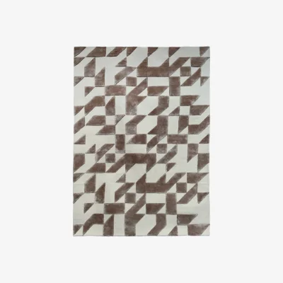 Nordic Nest Tinted Franzen rug 170x240 cm Beige-off white