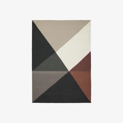 Nordic Nest Metri wool carpet 200x300 cm rust