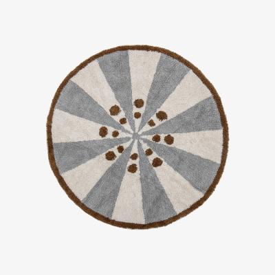 Nordic Nest Bloomingville Anker rug Ø110 cm Blue