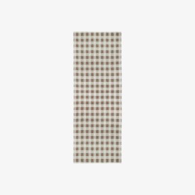 Nordic Nest Poppy rug green 70x250 cm