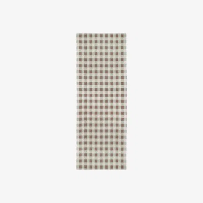 Nordic Nest Poppy rug green 70x250 cm