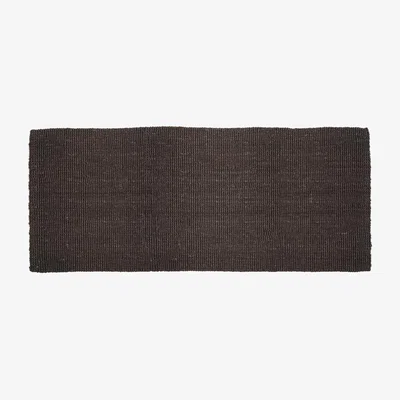 Nordic Nest Jute door mat black 80x180 cm