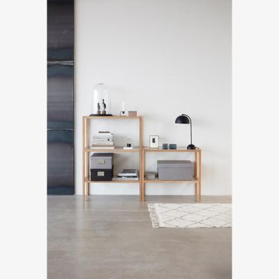Nordic Nest Hübsch Rug 90x150 cm White-gray