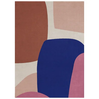 Nordic Nest Layered Lake wool rug 250x350 cm