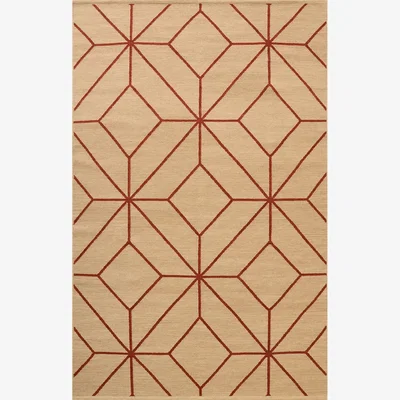 Nordic Nest Chhatwal & Jonsson Ayur rug Beige-Rust 270x180 cm