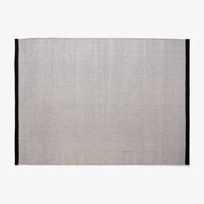 Nordic Nest HAY Bias rug 200x300 cm Black tint