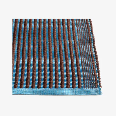 Nordic Nest HAY Tapis rug 80x200 cm Chestnut-blue