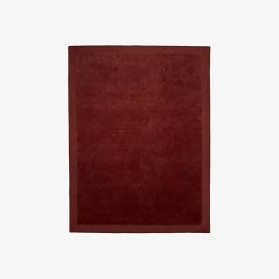 Nordic Nest Tinted Louis wool rug Burgundy 200x300 cm