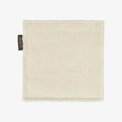 Nordic Nest Scandi Living Sample Balance wool rug Natural white