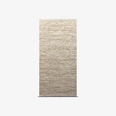 Nordic Nest Leather rug 75x300 cm beige