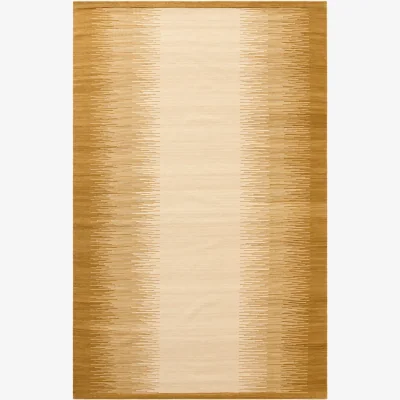 Nordic Nest Chhatwal & Jonsson Tapti wool rug Masala Yellow-Off White 270x180 cm