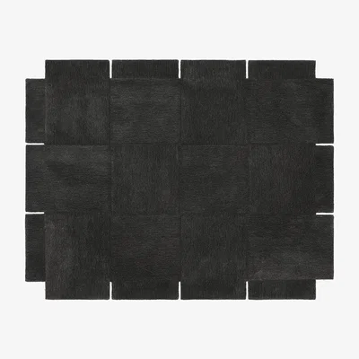 Nordic Nest Basket rug, dark grey 185x240 cm