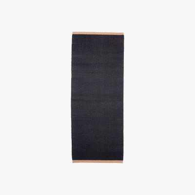 Nordic Nest HAY Bias rug 80x200 cm Dark-blue