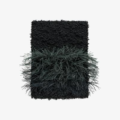 Nordic Nest Kasthall Feather rug round Ø200 cm Raven
