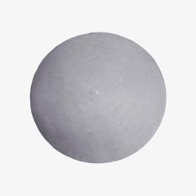 Nordic Nest Cane-line Circle rug round Light grey Ø200cm