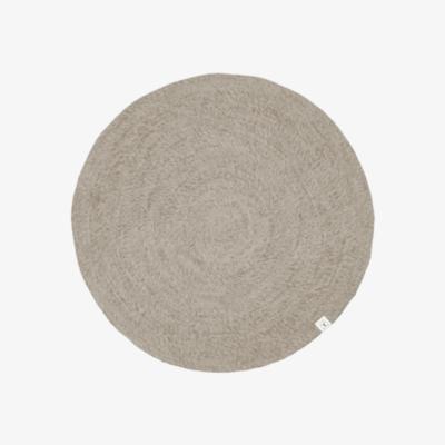 Nordic Nest Classic Collection Merino Rug round Oat 200 cm
