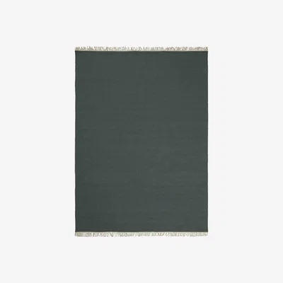 Nordic Nest Rainbow wool carpet 200x300 cm moss