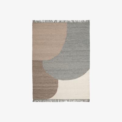 Nordic Nest Eik wool carpet 170x240 cm grey