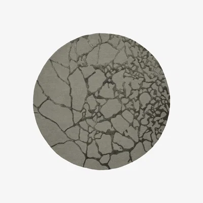 Nordic Nest Marmo rug 170 cm green