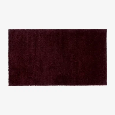 Nordic Nest tica copenhagen Unicolor hallway rug Bordeaux 90x130 cm