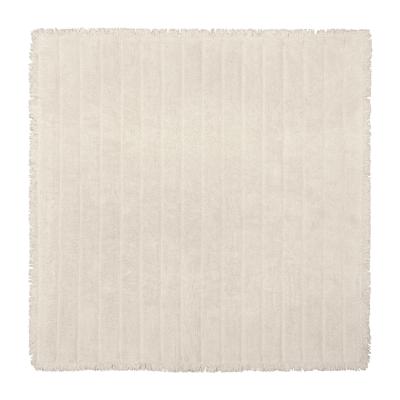 Nordic Nest Boel & Jan Zoe cotton rug 160x160 cm Offwhite